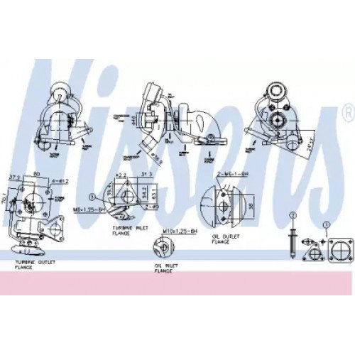 Компресор AS00054554 на FORD TRANSIT CONNECT / TOURNEO 2010-2013