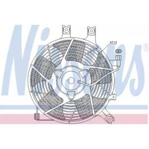 Вентилятор кондиционера  AS00054121 на MITSUBISHI PAJERO SPORT I 2000-2008