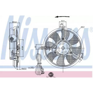 Вентилятор кондиционера  AS00053706 на AUDI A6 (C5) 2001-2005