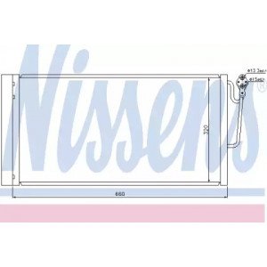Радиатор кондиционера AS07338206 на MINI COOPER COUNTRYMAN (R60) 2010-2016