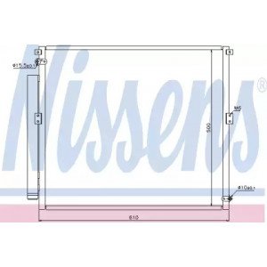 Радіатор кондиціонера AS07310430 на TOYOTA LAND CRUISER PRADO (J12) 2003-2009