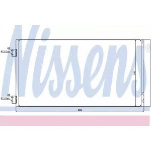 Радіатор кондиціонера AS07304743 на MINI COOPER COUNTRYMAN (R60) 2010-2016