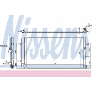 Радиатор кондиционера AS07335507 на AUDI A5 (B8) 2012-2016