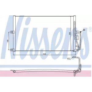 Радіатор кондиціонера AS00059908 на OPEL VECTRA B 1999-2002