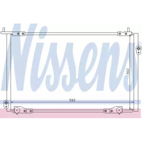 Радіатор кондиціонера AS07302884 на HONDA ACCORD 6 SDN/HB EUR 1999-2002