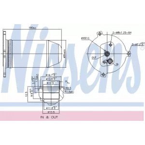 Осушувач кондиціонера AS00060266 на BMW 5 (E39) 1995-2003