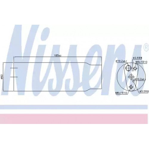Осушувач кондиціонера AS07306412 на CITROEN JUMPER 2002-2006