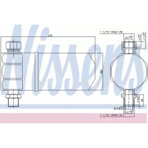 Осушитель кондиционера AS07318062 на VOLKSWAGEN PASSAT (B5) 1997-2005