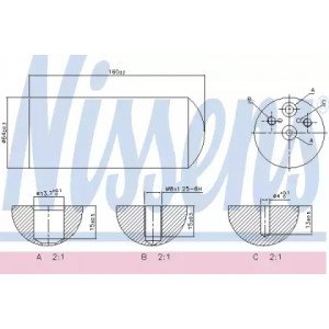 Осушувач кондиціонера AS00054790 на BMW 7 (E38) 1994-2002