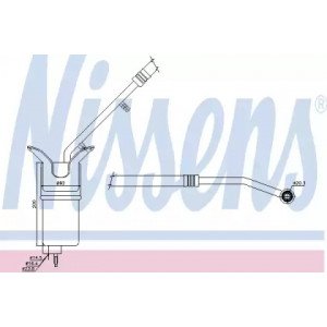 Осушувач кондиціонера AS07309089 на FORD MONDEO 2004-2007