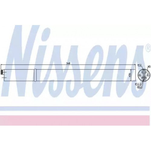 Осушитель кондиционера AS00053642 на VOLKSWAGEN GOLF V 2004-2009