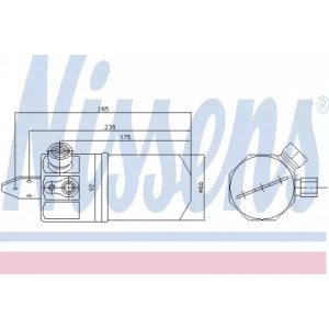 Осушитель кондиционера AS00054830 на AUDI A6 ALLROAD (C5) 2001-2005