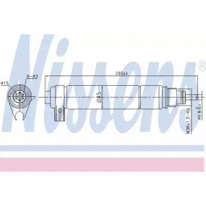 Осушувач кондиціонера AS07304276 на CITROEN DS4 2011-2018