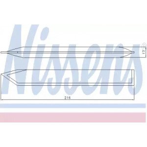 Осушитель кондиционера AS00054323 на HYUNDAI ACCENT II 1999-2003