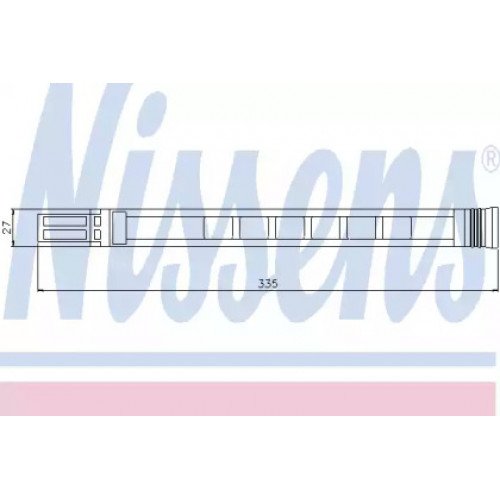 Осушувач кондиціонера AS07331479 на BMW X5 (E53) 2000-2006