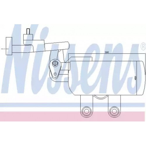 Осушувач кондиціонера AS00053583 на VOLVO C70 2006-2009