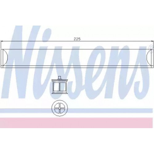 Осушувач кондиціонера AS07299744 на CITROEN C3 2010-2016