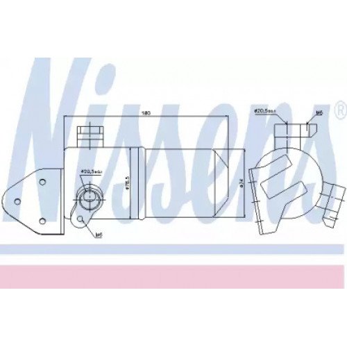 Осушувач кондиціонера AS00054887 на AUDI A8 (D3) 2002-2010