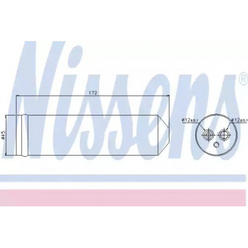 Осушитель кондиционера AS07302380 на MAZDA 3 (BK) 2004-2009