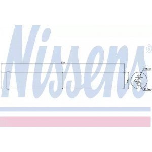 Осушувач кондиціонера AS07330597 на MERCEDES SPRINTER 2006-2013