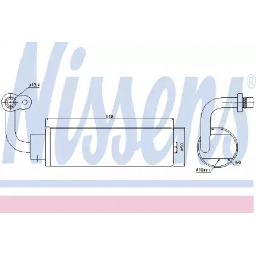 Осушитель кондиционера AS00054186 на NISSAN QASHQAI 2010-2014