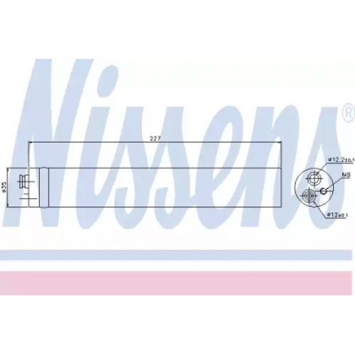 Осушитель кондиционера AS00053611 на VOLKSWAGEN TIGUAN 2011-2017