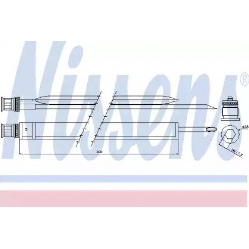 Осушитель кондиционера AS07296054 на MERCEDES 212 (E-CLASS) 2009-2012