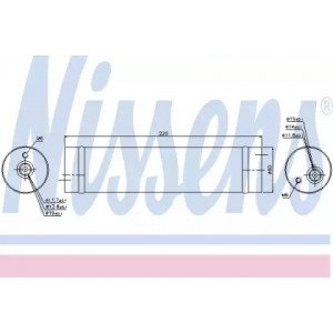 Осушувач кондиціонера AS07330378 на DAEWOO NUBIRA (J150) 1999-2004