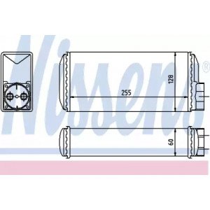 Радиатор печки AS00059769 на VOLKSWAGEN CADDY I 1995-2004