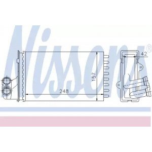 Радиатор печки AS07331067 на PEUGEOT 406 1995-2003