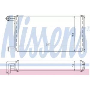 Радиатор печки AS00060046 на MERCEDES 463 (G-CLASS) 2007-2012
