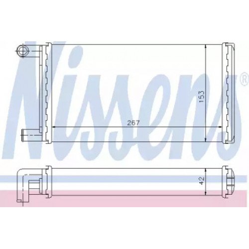 Радіатор печі AS00060046 на MERCEDES 463 (G-CLASS) 2007-2012