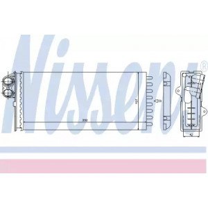 Радиатор печки AS07320237 на RENAULT MASTER 1998-2003