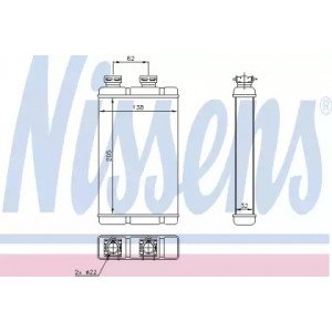 Радиатор печки AS00054917 на BMW 3 (E46) 2001-2005