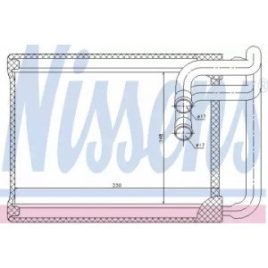 Радіатор печі AS00054399 на HYUNDAI SONATA (NF) 2008-2010