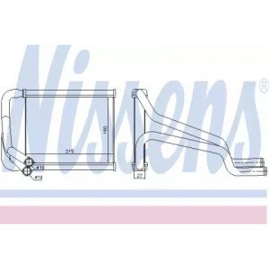 Радиатор печки AS00054427 на HYUNDAI i30 2012-2016