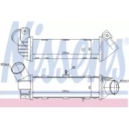 Інтеркулер AS07330215 на VOLKSWAGEN POLO III 1994-2001