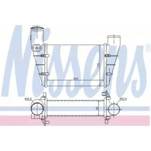 Інтеркулер AS00054848 на AUDI A6 (C5) 2001-2005