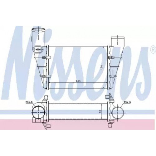 Інтеркулер AS00054848 на AUDI A6 (C5) 2001-2005