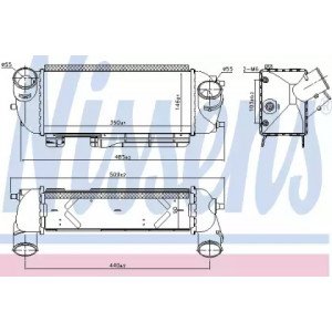 Інтеркулер AS00054422 на HYUNDAI ix35 2010-2015