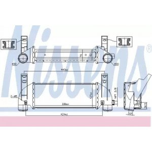 Інтеркулер AS00054565 на FORD TRANSIT CONNECT / TOURNEO 2002-2009
