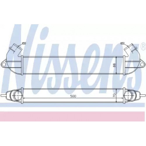 Інтеркулер AS07300577 на FIAT DOBLO 2000-2004