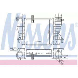 Інтеркулер AS00054156 на NISSAN NOTE 2006-2009