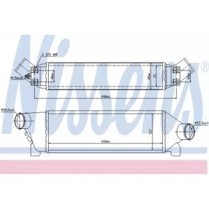 Інтеркулер AS07295153 на FORD TRANSIT 2000-2006