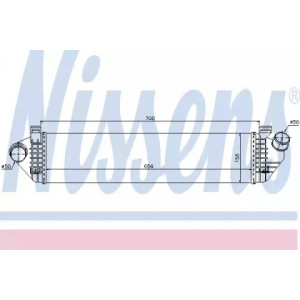 Інтеркулер AS07336056 на VOLVO S40 2004-2012