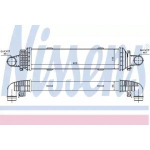 Інтеркулер AS07334134 на MERCEDES 204 (C-CLASS) 2007-2011