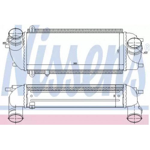 Интеркулер AS00054305 на KIA SORENTO 2013-2015