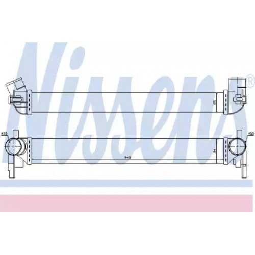 Інтеркулер AS00053853 на SKODA FABIA 2010-2014
