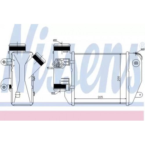 Інтеркулер AS00054866 на AUDI A6 (C6) 2004-2011