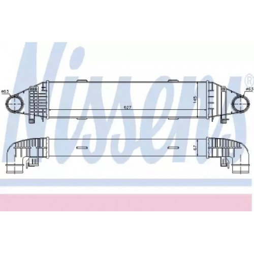 Інтеркулер AS00060026 на MERCEDES 204 (C-CLASS) 2007-2011